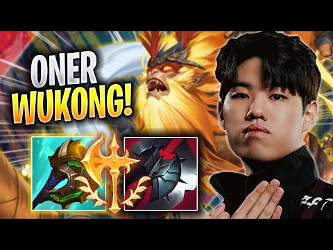 ONER IS SO CRAZY WITH WUKONG! - T1 Oner Plays Wukong JUNGLE vs Jarvan! | Season 2023