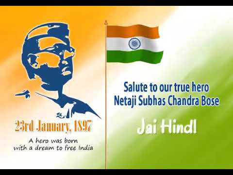 Subhash Chandra Bose 125th Jayanti | Wishes to all