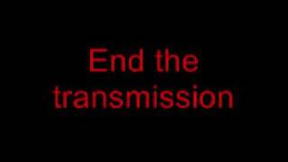 Thursday - In Transmission {with lyrics}