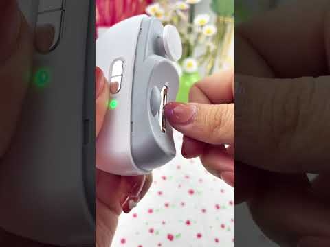 2 In 1 Automatic Electric Nail Clipper Baby Nail Trimmer Rechargeable Nail Clipper Nail Cutter