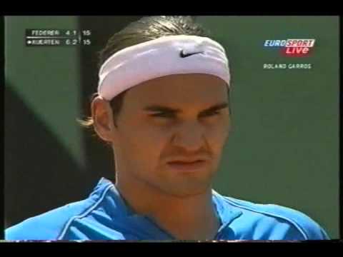 2004 French Open Kuerten Vs Federer 2