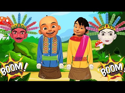 ONDEL ONDEL BETAWI KEPALA UPIN DAN SUSANTI #upinipin #ondelbetawi