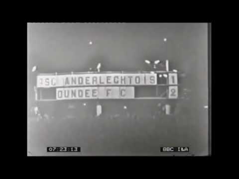 ECC 1962-63. Quarter-finals. RSC Anderlecht - Dundee FC. Highlights.