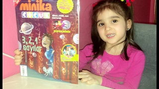 minika çocuk dergisi açtık eğlenceli ve eğitici