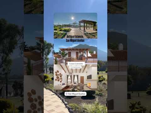Casas en san Miguel dueñas 🇬🇹🏡✨ #antiguaguatemala #guatemala #eunicedubongt