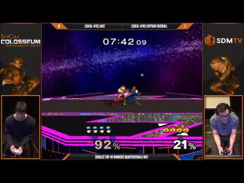 SC9 - Captain Faceroll (Sheik) vs. Jace (Falcon) - SSBM
