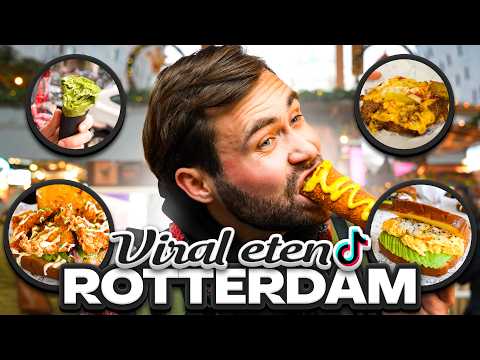 Ik Probeer Viral Tiktok eten in Rotterdam