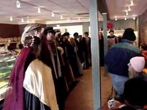 Stoughton Madrigals Caroling 2006