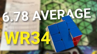 6.78 official square-1 average (34th in the world, 19th in NA/US)