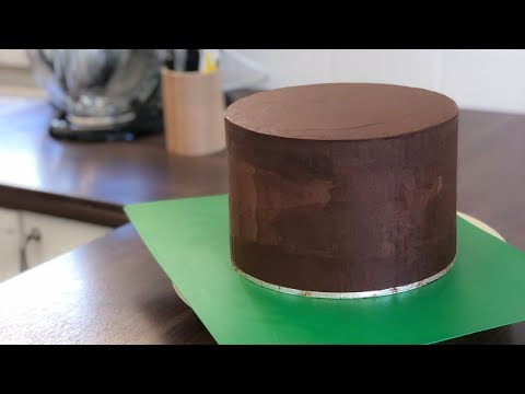 How to make chocolate ganache ? (4 mins)｜Irma's Fondant Cakes