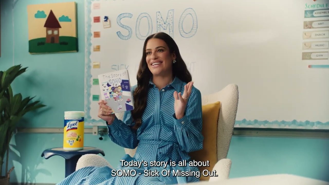 Lysol HERE for Healthy Schools | Lea Michele Shares the Story of SOMO - YouTube