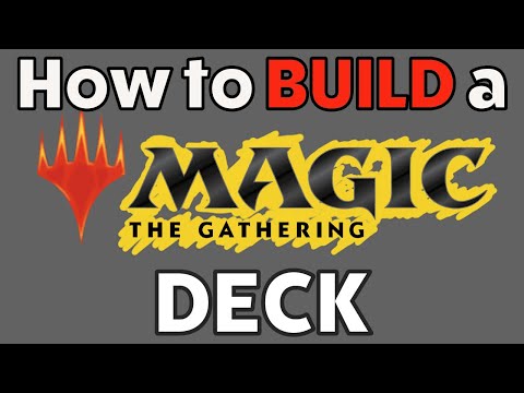 How to Play Magic The Gathering - Beginner’s Guide to Building Decks in MTG - 40/60/100 Card Formats