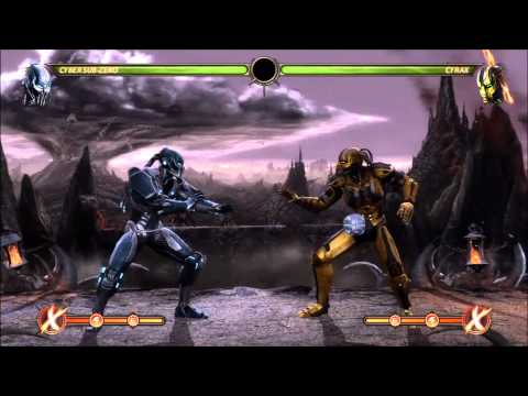 Mortal Kombat 9 Cyber Sub-Zero Combos