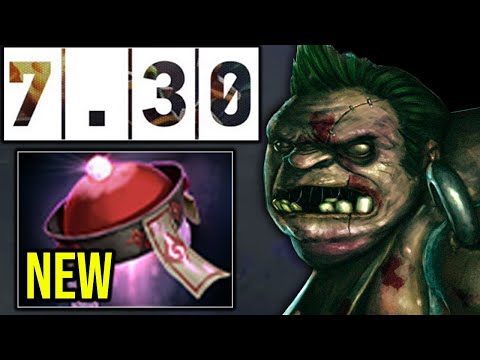 Watch How this NEW ITEM OP on PUDGE 7.30!! (Ascetic's Cap Tier4 Item)