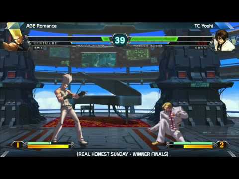 KOFXIII: AGE Romance vs TC Yoshi - Winners Finals - Real Honest Sunday 6.3