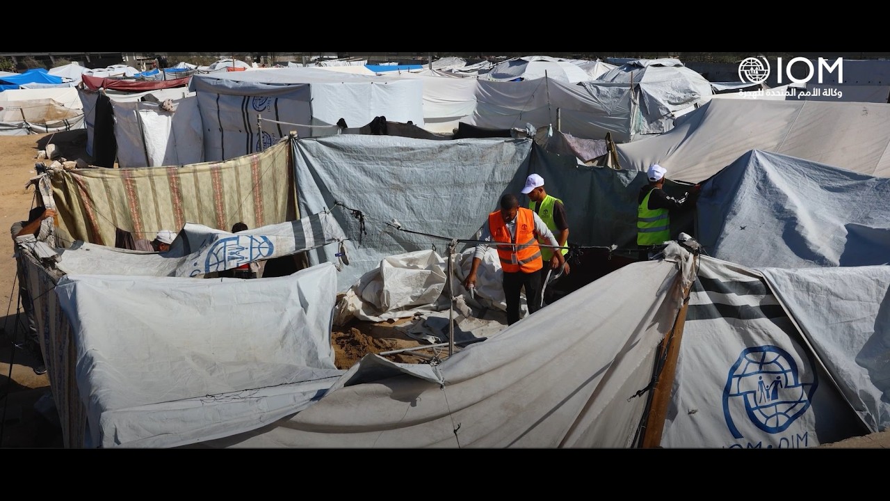 Winter Shelter Response in Gaza - خيام للأسر النازحة في غزة