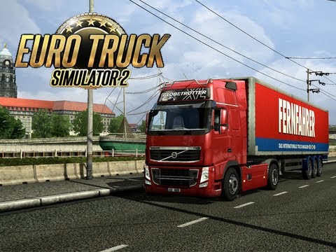 Euro Truck Simulator 2 - #2  Brno - Lyon - DAMN AUDIO