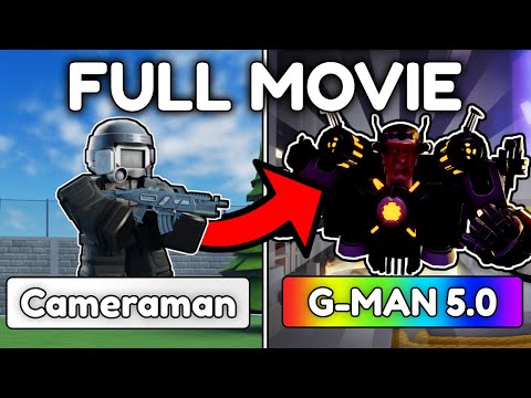 Cameraman To Astral G-Man | FULL MOVIE! [Roblox Skibidi Tower Defense]