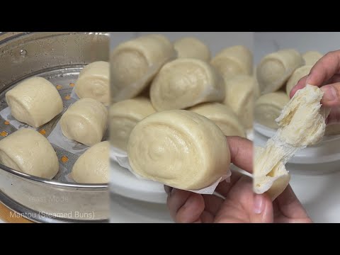 MANTOU (STEAMED BUNS) Recipe