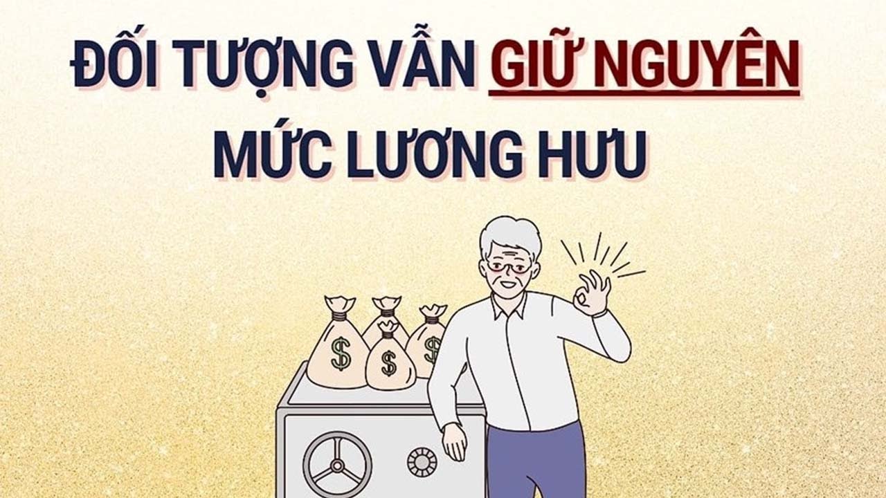Lương hưu của đối tượng nào sẽ giữ nguyên trong đợt tăng mới