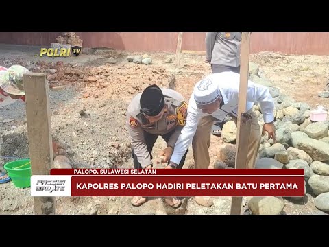PRESISI UPDATE : PELETAKAN BATU PERTAMA MUSHOLA POLSEK WARA SELATAN 04/02/2025 10.00