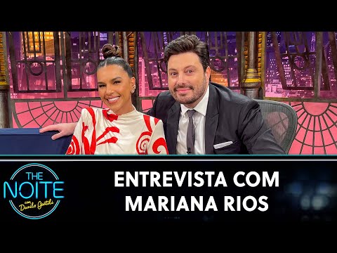 Entrevista com a atriz e cantora Mariana Rios | The Noite (26/11/24)