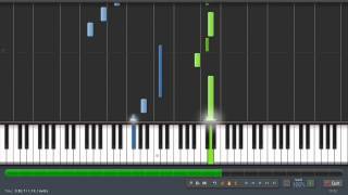 Minecraft - Wet Hands - Piano Tutorial (100% Speed) Synthesia
