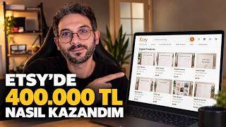 Yapay Zekayla Pasif Gelir Yarat | Etsy'de 400.000 TL Nasıl Kazandım