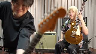 1968年Les paulを山口和也さんに弾いていただきました！新世界 japan guitarも登場！？