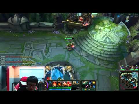 SKT T1 Scout as Corki vs Faker Zed Mid