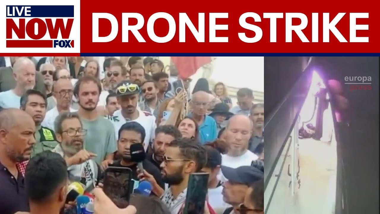 GAZA FLOTILLA: Activist group says a drone hit a Gaza aid boat in Tunisia; authorities deny attack