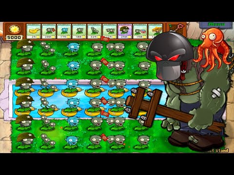 100% All PEA ZomPlants VS All ZomBotany 2 - Plants vs Zombies Mod ZomPlants vs Zombotany