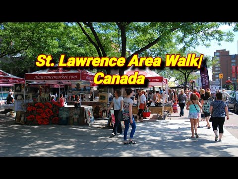 St. Lawrence Neighbourhood | Toronto Walk - 4K