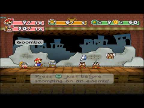 Paper Mario TTYD - Goomba Family