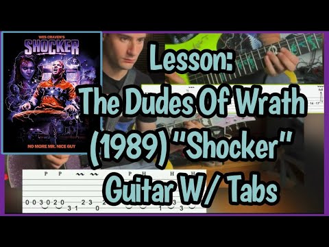 Lesson: Wes Cravens (1989) “Shocker” - Main Theme - Guitar W/ Tabs