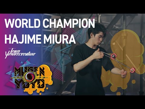 ムゲンヨーヨーx世界チャンピオン三浦元 ダブルハンドフリースタイル / MUGENYOYO x WORLD YOYO CHAMPION Hajime Miura