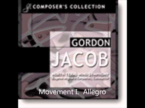 Gordon Jacob- Concerto for Bassoon and Strings. Mvt. 1- Allegro