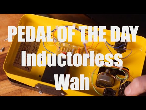 Colorsound Inductorless Wah Wah by Jake Rothman 2024 - Orange image 9