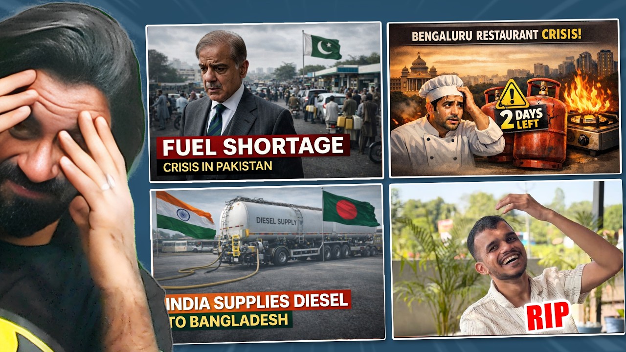 Iran vs US, Pakistan Declares Emergency, Bangalore 2 Day LPG Left, Popular 26 Year Old YouTuber RIP