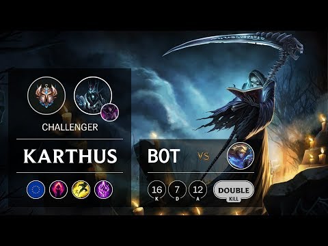 Karthus Bot vs Ezreal - EUW Challenger Patch 9.13