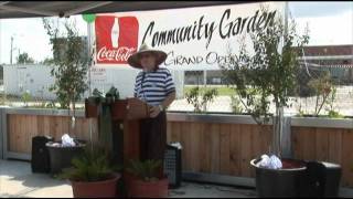 preview picture of video 'Community Garden Grand Opening'