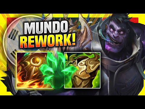 THIS KOREAN CHALLENGER TRIES NEW MUNDO REWORK! - Korean Challenger Plays Dr. Mundo Mid vs Pantheon!