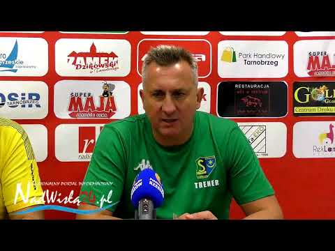 19.09.2020 Konferencja po meczu: Siarka Tarnobrzeg - Cracovia II 1:0