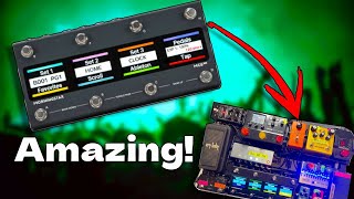 Video thumbnail for Morningstar MC8 Pro: Building a Pedalboard with the BEST MIDI Controller! by Ed "The Shred" Clarke