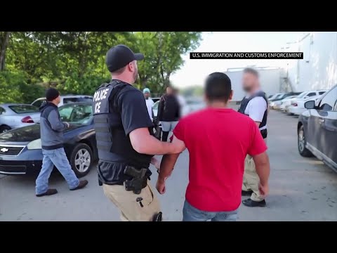 Busloads of immigrant workers have been released a day after being detained in the largest immigration raid in a decade in the United States. (Aug. 8)