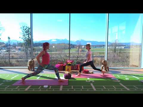 YOGATHERAPIE "HÜFTE" mit Micaela & Stephanie - ONLINE YOGA - ONLINE KURSE