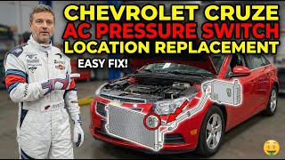 How to Replace AC Pressure Sensor on Chevy Cruze | Compressor Not Engaging Fix