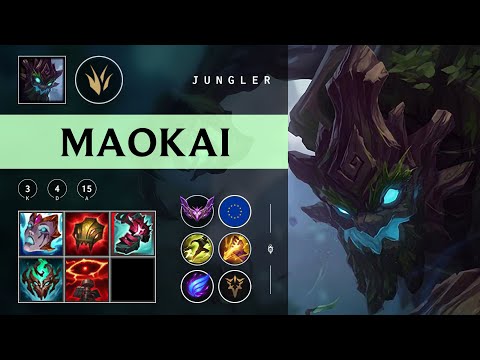 Maokai Jungle vs Kha'Zix - EUW Master Patch 25.22