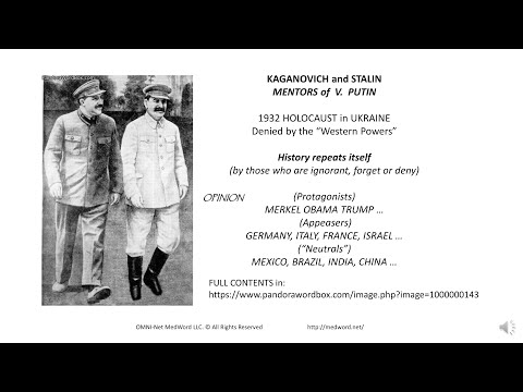 PUTIN’S PLANNED HOLOCAUST IN UKRAINE