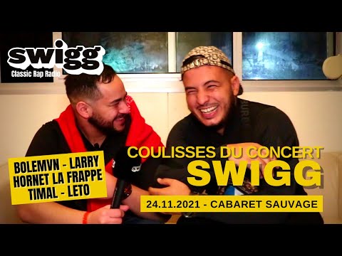 SHOWCASE SWIGG AVEC BOLEMVN LARRY TIMAL HORNET LA FRAPPE LETO AU @CABARETSAUVAGE